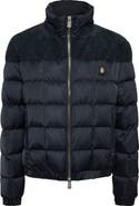 BILLIONAIRE Puffer Down Jacket With Leather Inserts Men