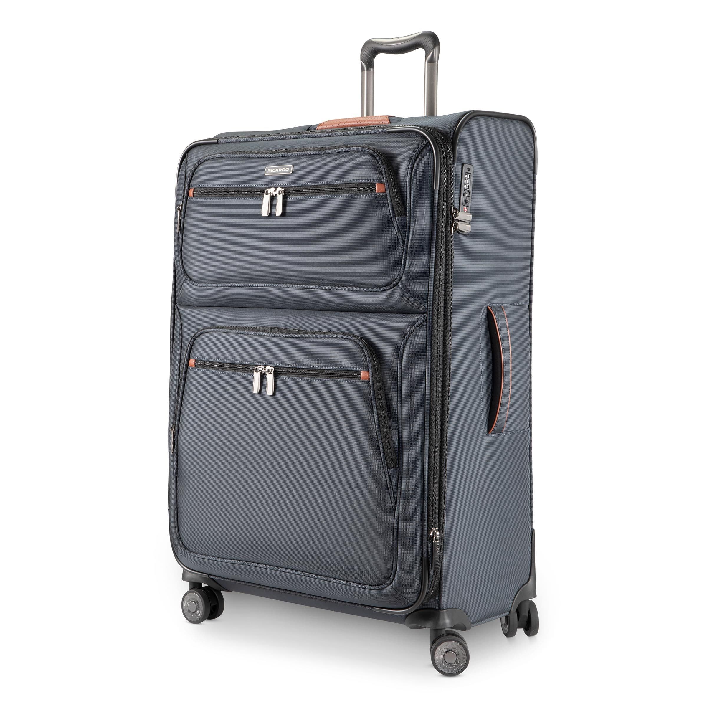 Ricardo Beverly Hills Montecito 3.0 Softside Expandable Suitcase, 29" Checked, Main, color, Graphite