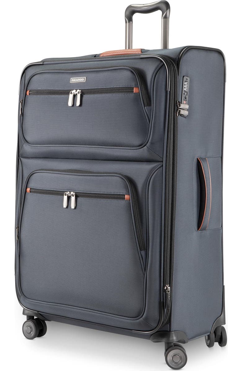 Ricardo Beverly Hills Montecito 3.0 Softside Expandable Suitcase, 29" Checked, Main, color, Graphite