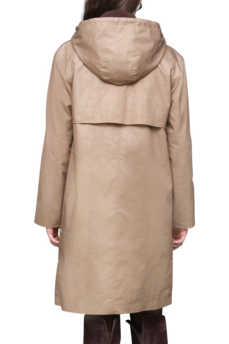 Heritage Hooded Raincoat, Alternate, color, HEIRLOOM