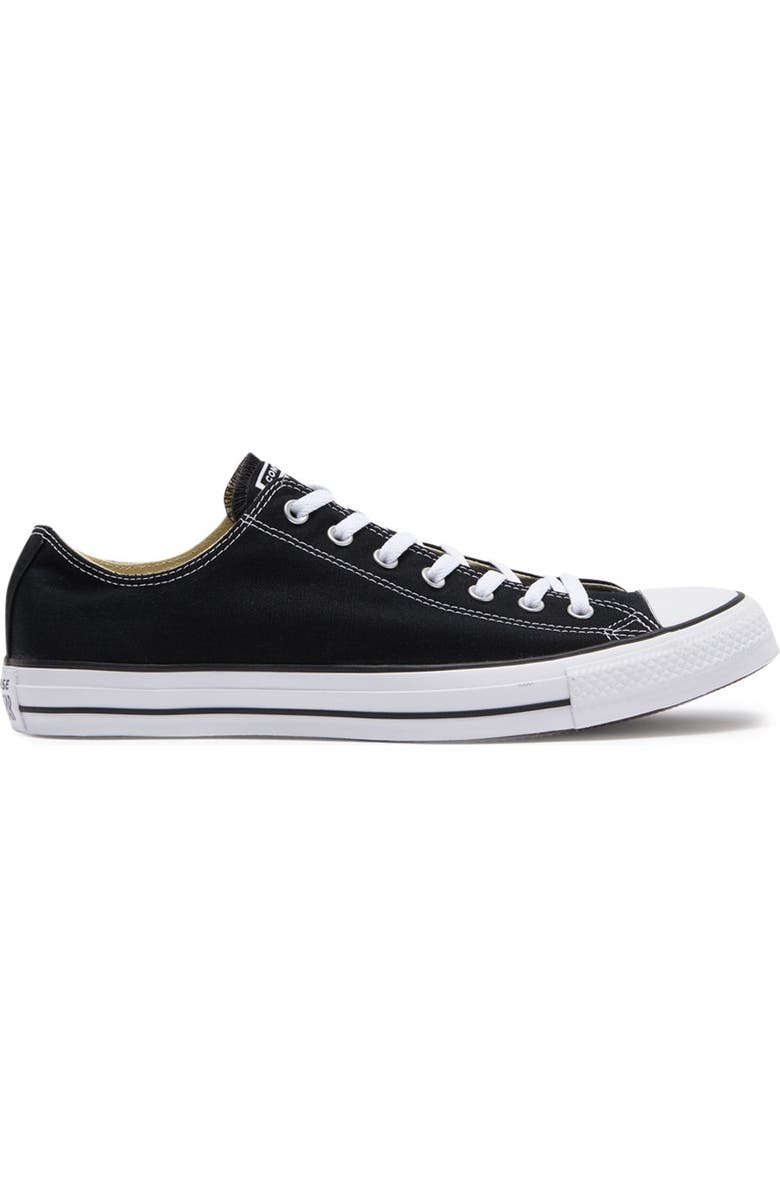 Converse Chuck Taylor<sup>®</sup> All Star<sup>®</sup> Low Top Sneaker, Main, color, Black