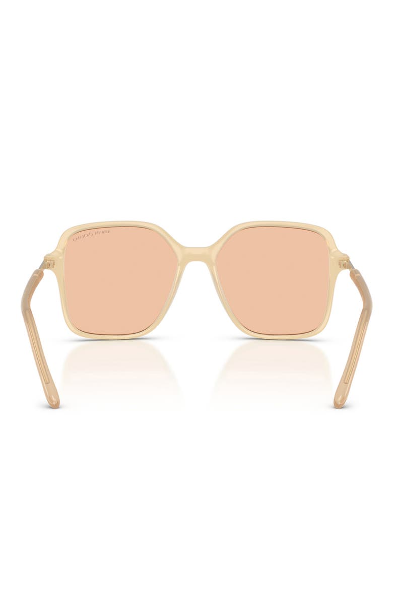 53mm Butterfly Sunglasses, Alternate, color, SHINY OPAL TUNDRA / BROWN