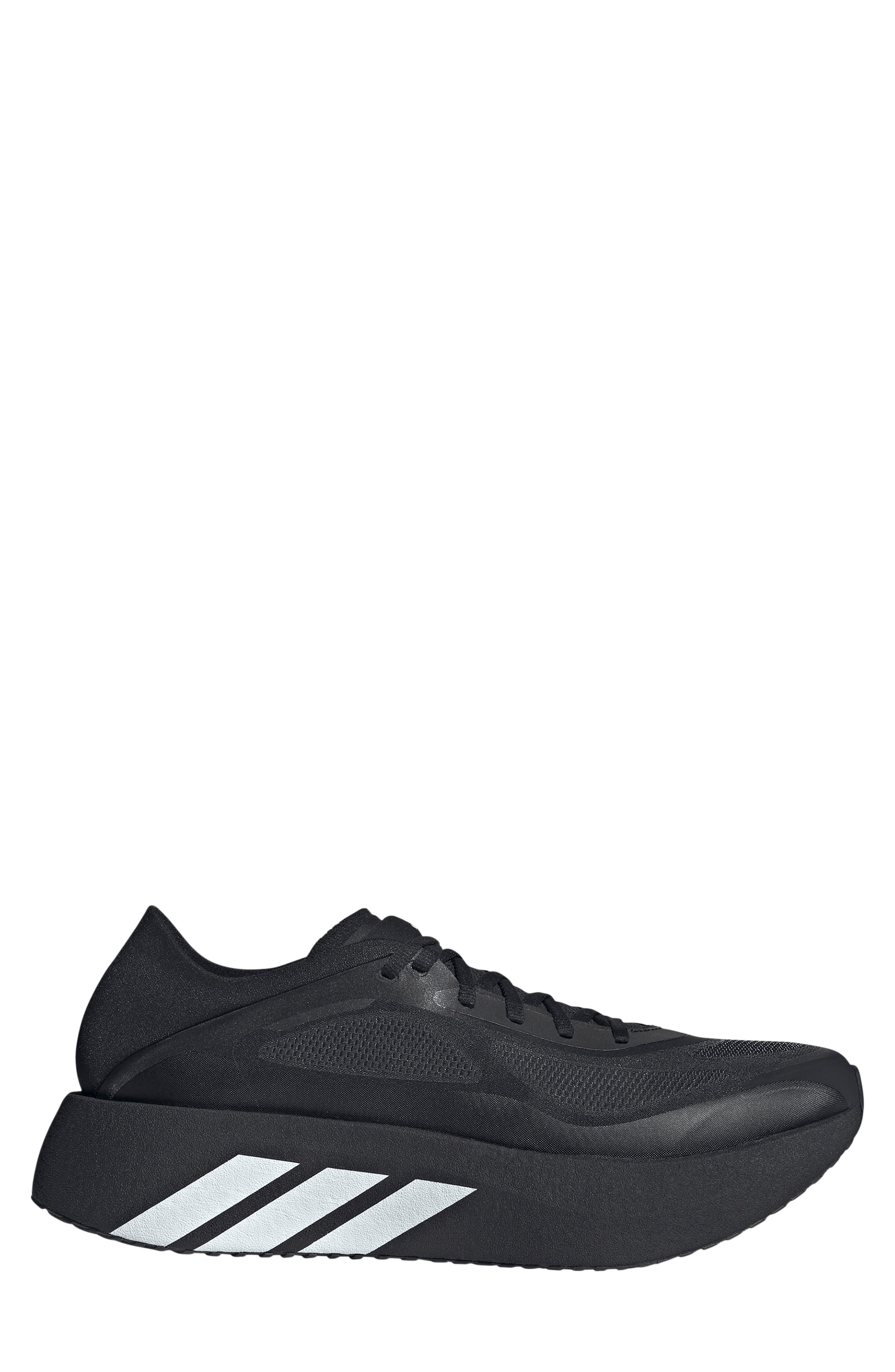 Hyperboost Run Running Shoe, Alternate, color, CORE BLACK/ WHITE/ CORE BLACK