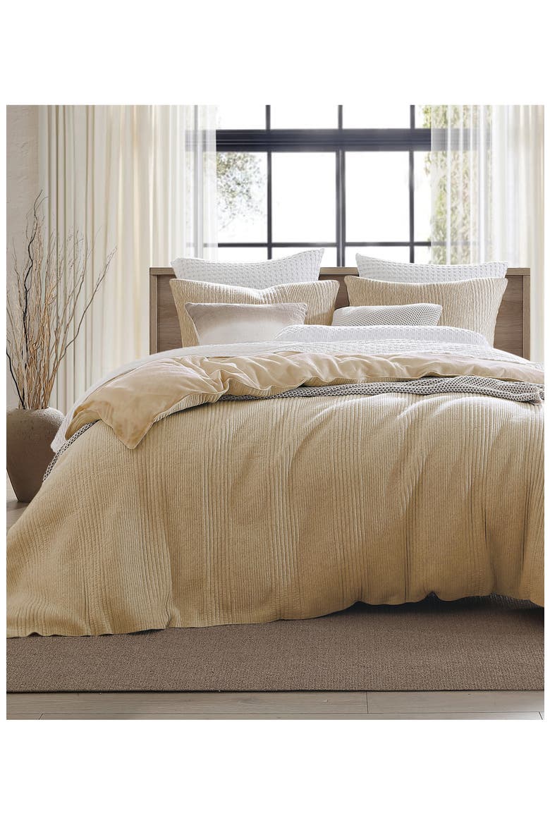 Pure Rib Comforter & Sham Set, Alternate, color, OATMEAL