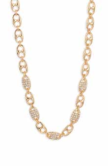 Nordstrom Pave Link Collar Necklace