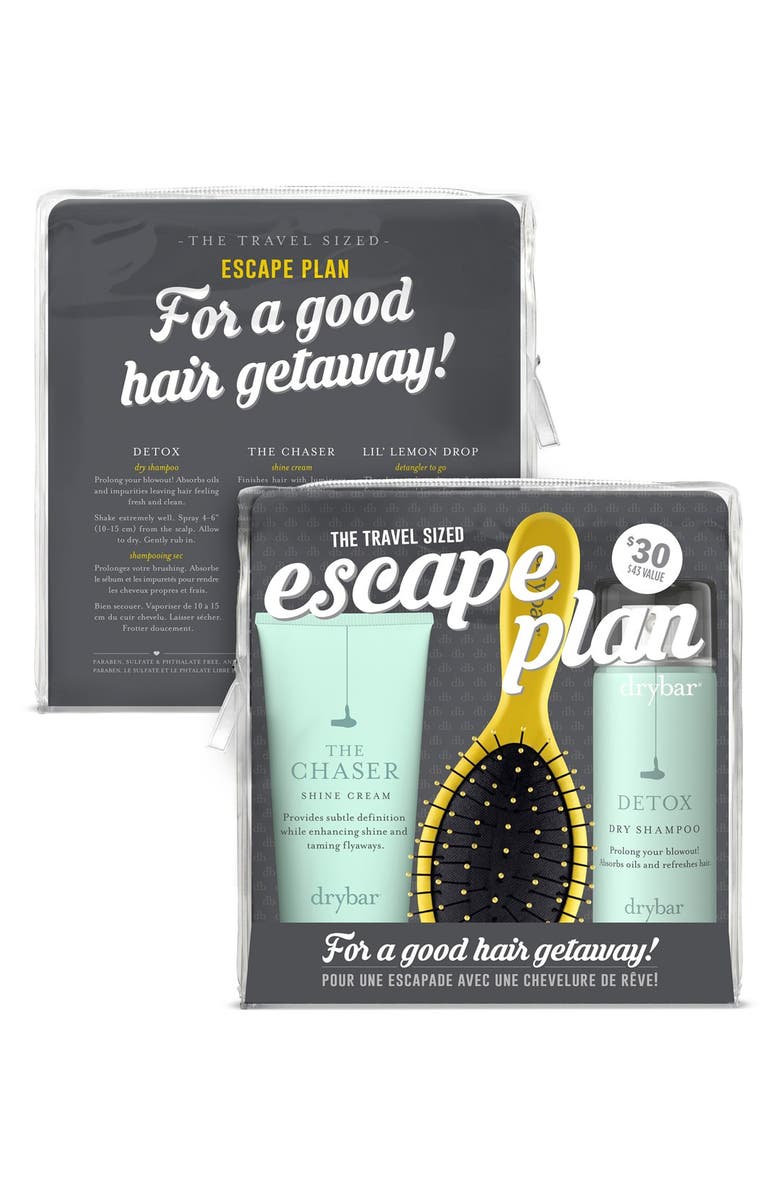 Drybar 'Escape Plan' Travel Set, Alternate, color, 