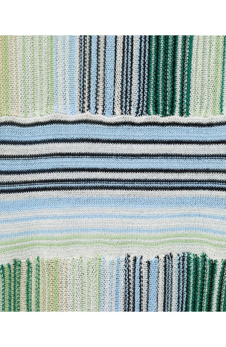 MANGO Stripe Maxi Sweater Dress, Alternate, color,