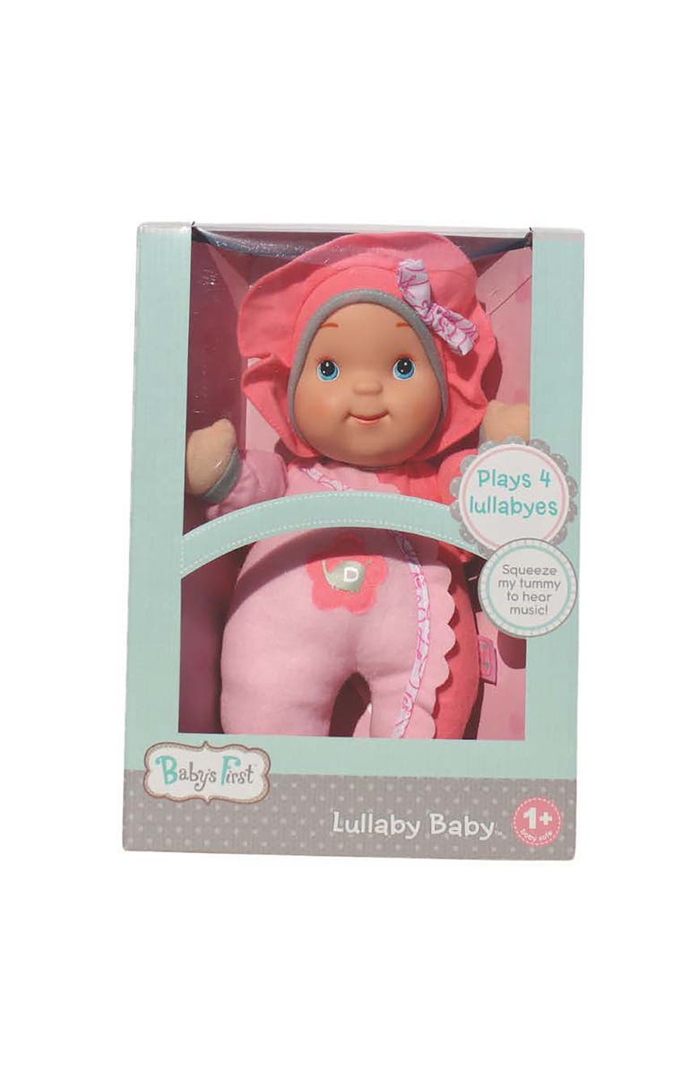 Baby's First 12" Soft Body Lullaby Baby Doll, Main, color, 