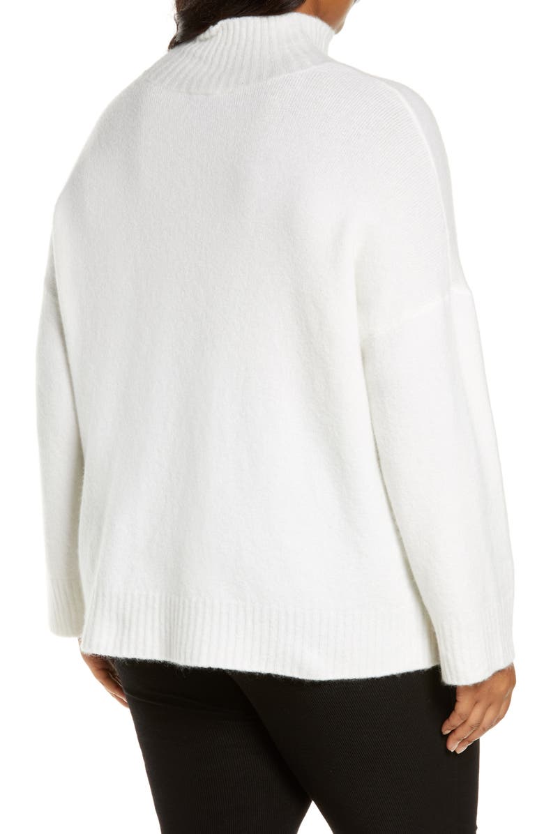 Eileen Fisher Turtleneck Box Top, Alternate, color, 