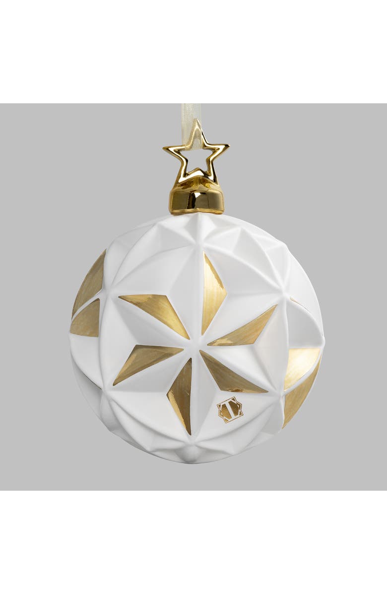 Togas Celestia Set of Christmas balls, Alternate, color, White