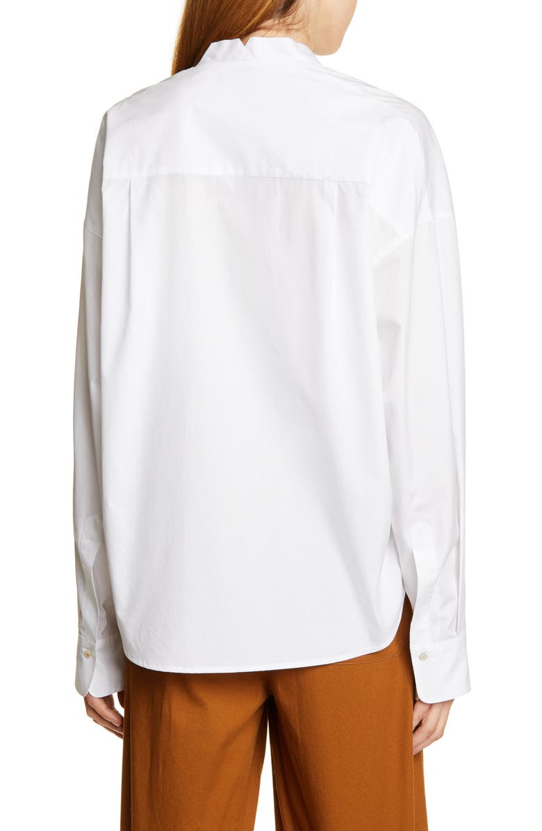 Vince Split Neck Blouse, Alternate, color, 