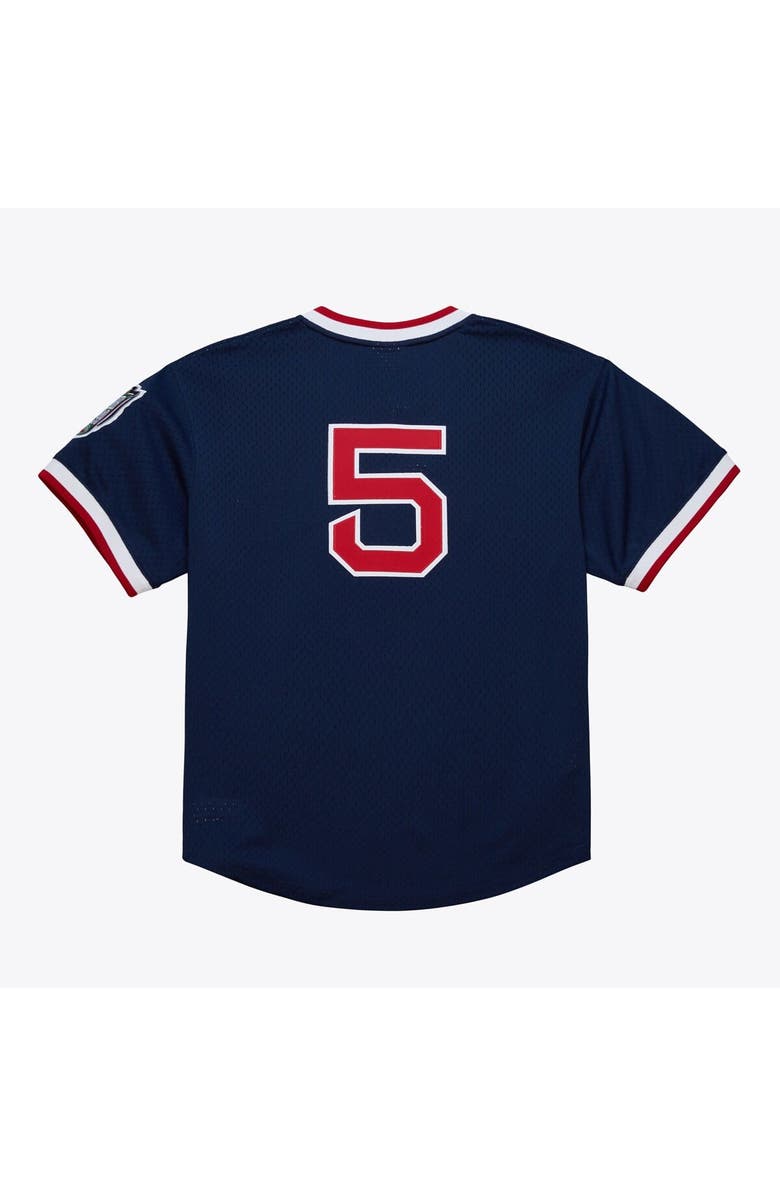 Mitchell & Ness Men's Mitchell & Ness Nomar Garciaparra Navy Boston Red Sox Authentic Batting Practice Jersey, Alternate, color, Navy