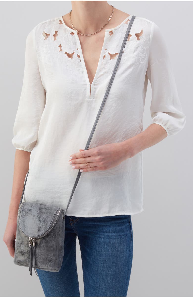 HOBO Fern Leather Saddle Bag, Alternate, color,