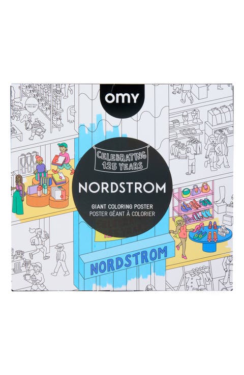 125th Nordstrom Giant Coloring Book