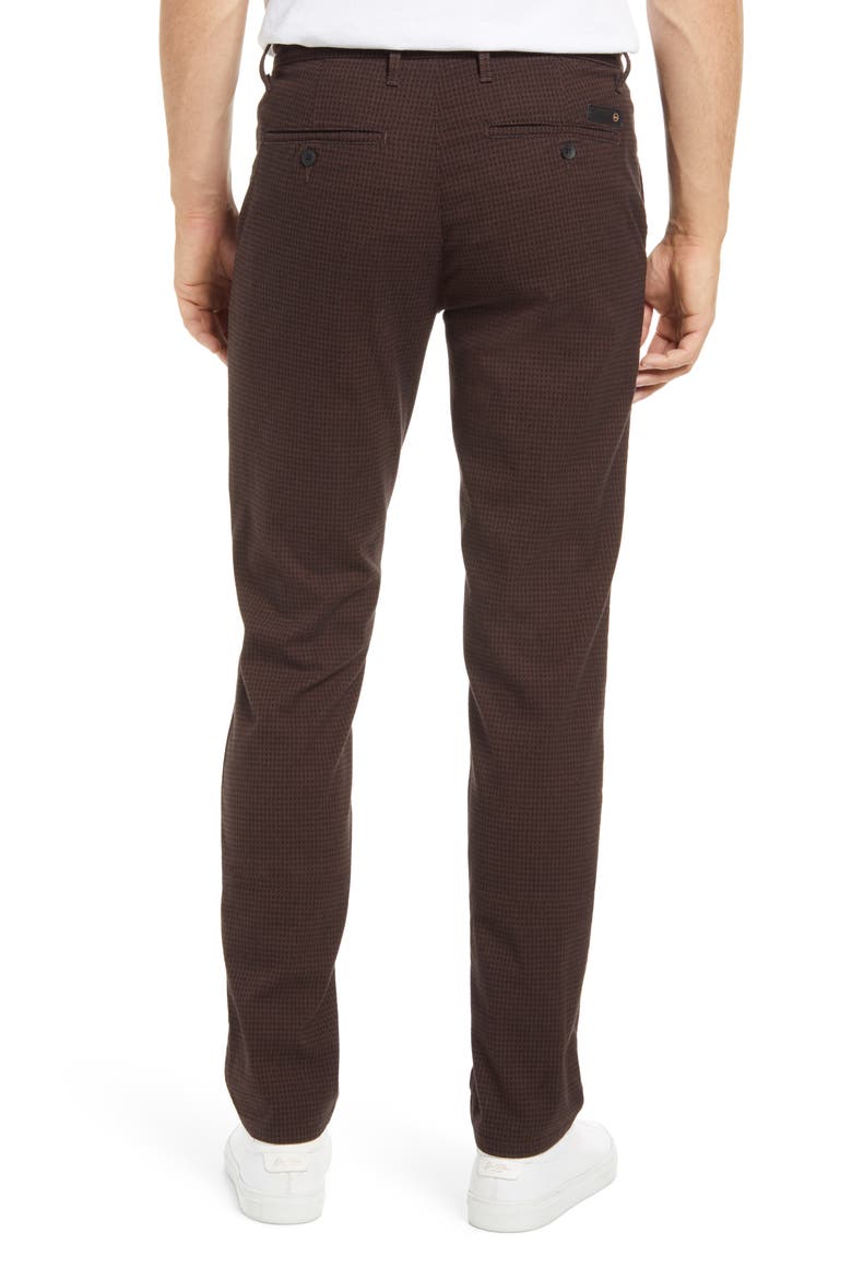 Marshall Slim Fit Straight Leg Chinos, Alternate, color, CORNERMAN BURNT WICK