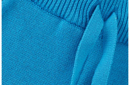 Vild House Of Little Organic Knit Joggers In Archipelago Blue