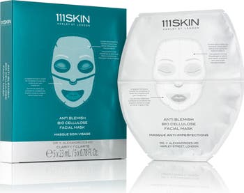 111SKIN 5-Count Anti-Blemish Bio-Cellulose Facial Mask