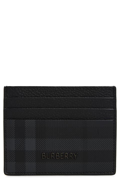 Sandon Check Tall Card Case