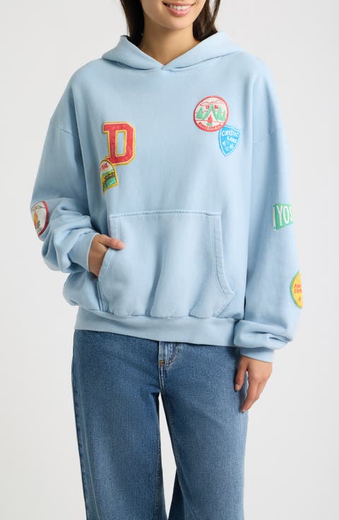 Camp Patches Oversized Hoodie