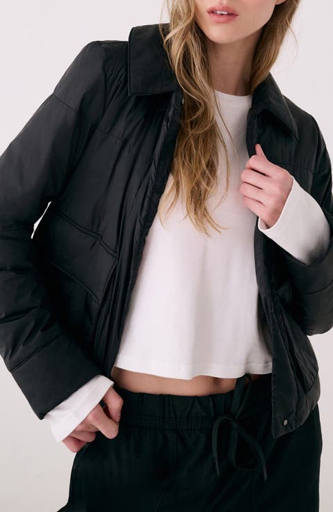 Dani Water Repellent Insulated Crop Jacket