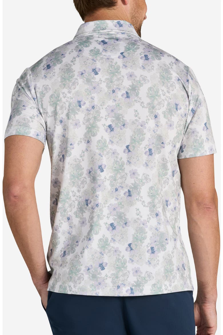 Core Floral Performance Golf Polo, Alternate, color, NEW MOON