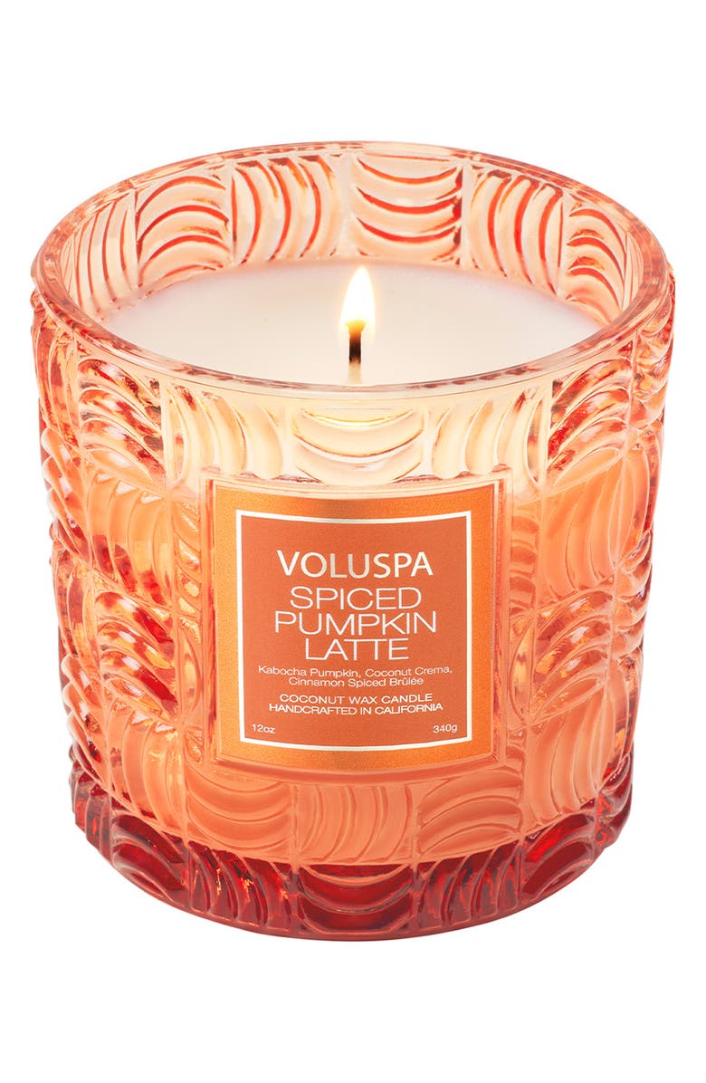 Voluspa Spiced Pumpkin Latte Classic Candle, Alternate, color, 