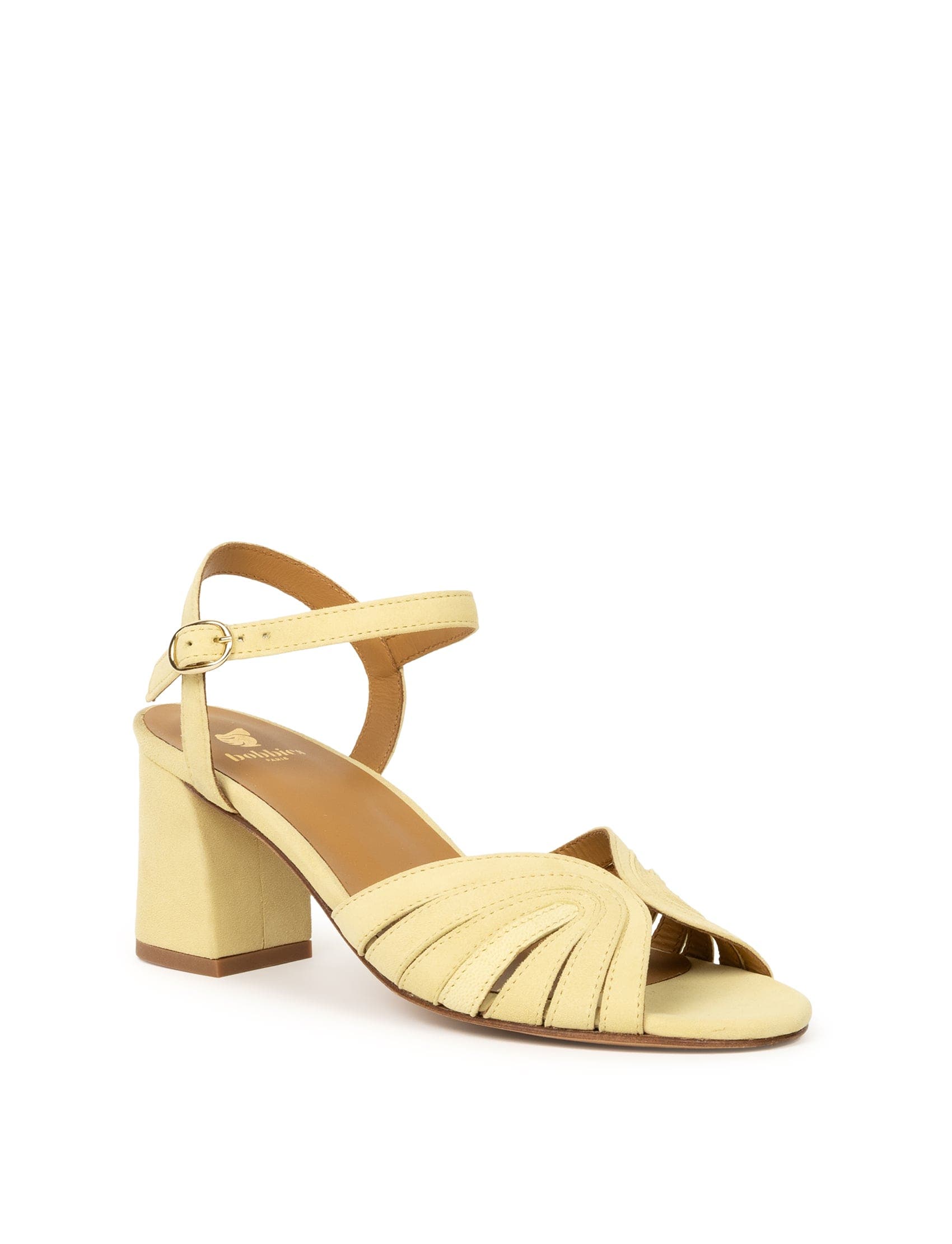 Eileen Heeled Sandals, Alternate, color, Yuzu Sorbet