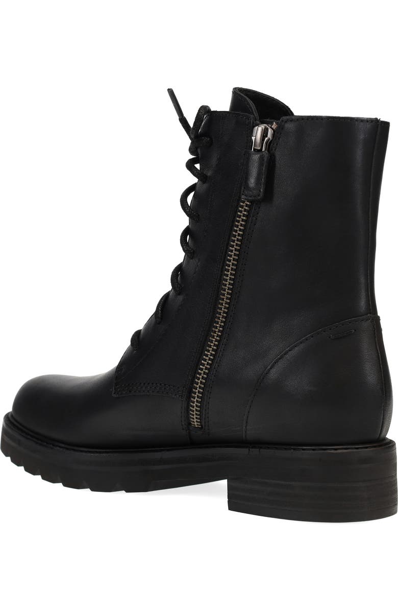 Eileen Fisher Coin Lace-Up Combat Boot, Alternate, color,