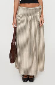 Princess Polly Antheia Stripe Maxi Skirt