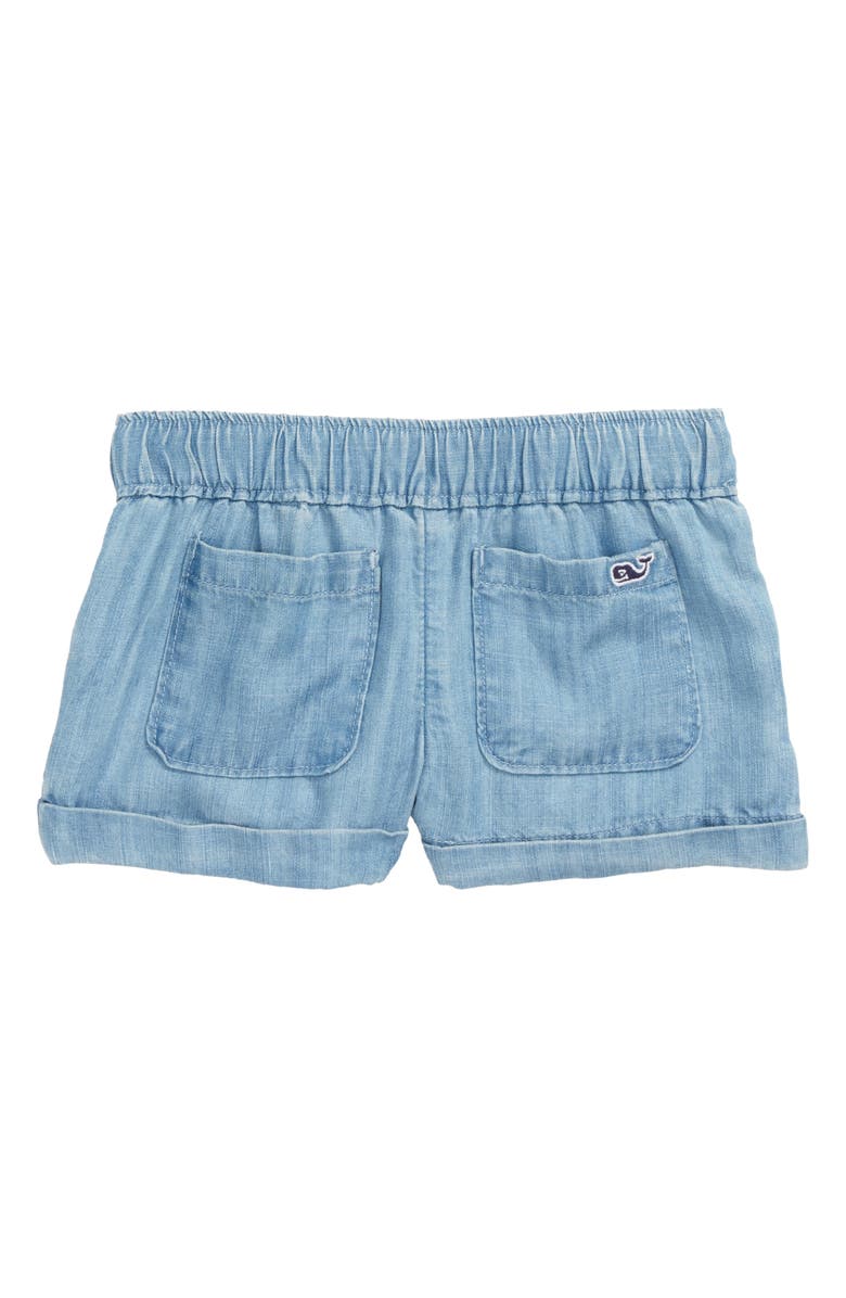 vineyard vines CHAMBRAY PULL ON SHORT, Alternate, color, 