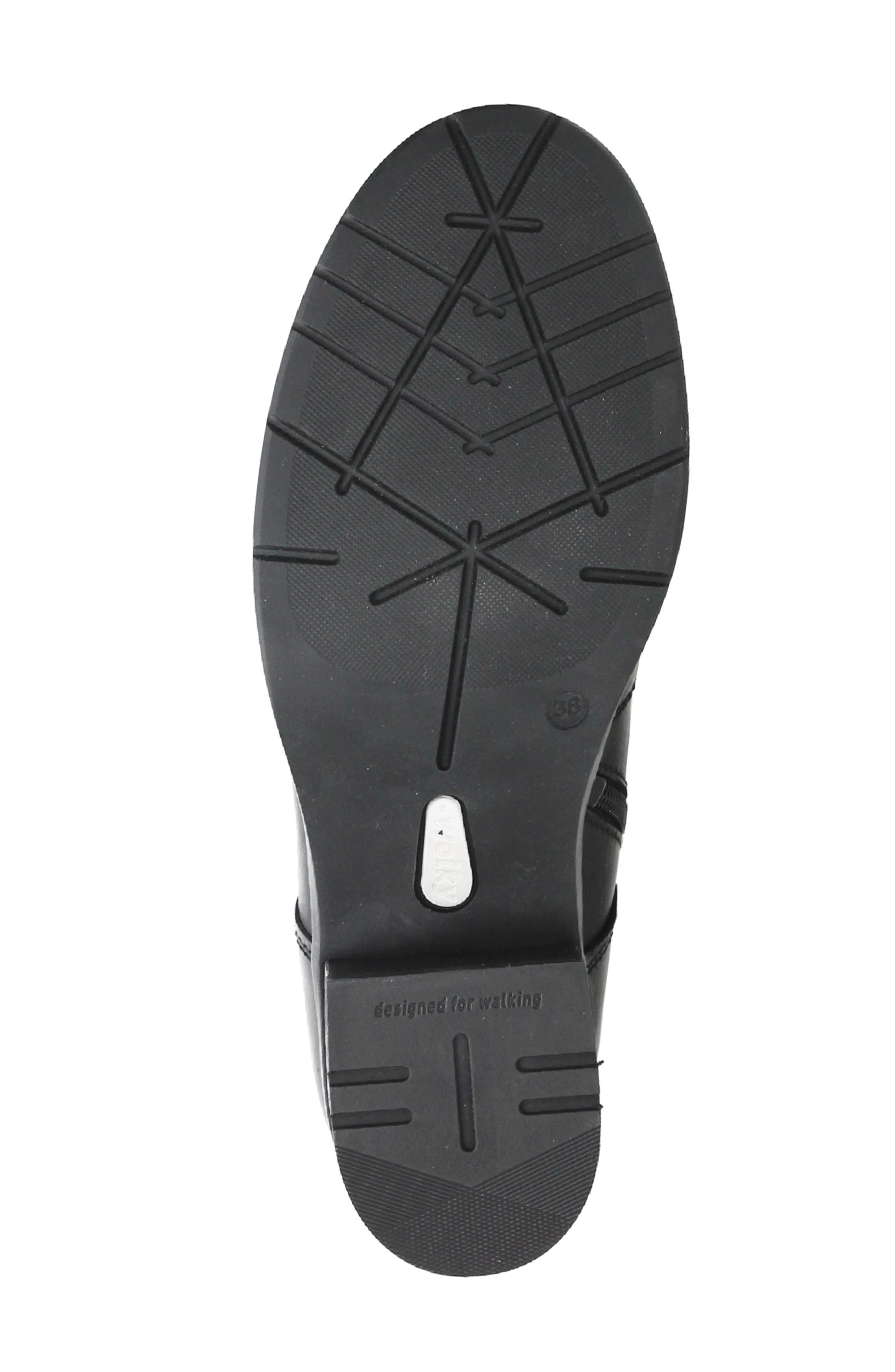 Wolky Red Deer Water Resistant Bootie, Alternate, color, Black Softy Wax Leather