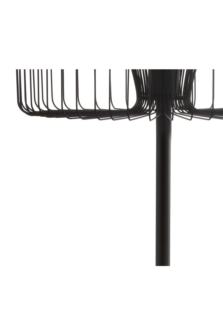 Gridley 61" Metal LED Floor Lamp, Black, Alternate, color, Black