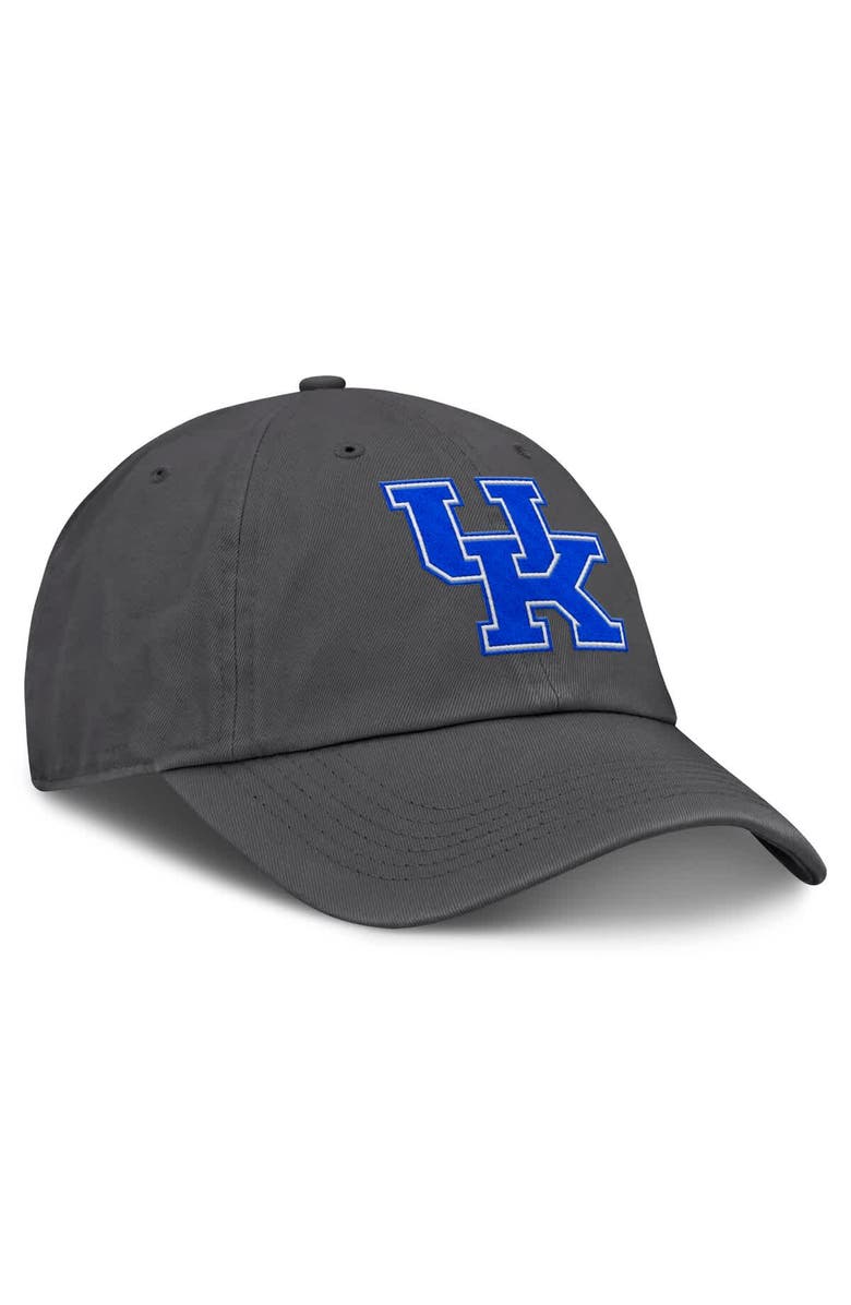 TOP OF THE WORLD Men's Top of the World Charcoal Kentucky Wildcats Champ Adjustable Hat, Alternate, color,