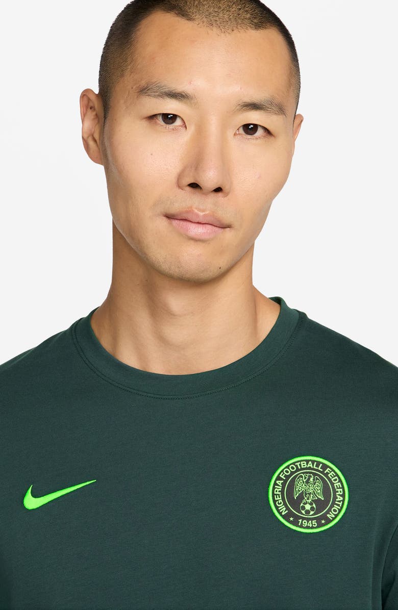 Nike Dri-FIT Nigeria 2026 Stadium Replica Soccer Jersey, Alternate, color, Pro Green/ Electric Green