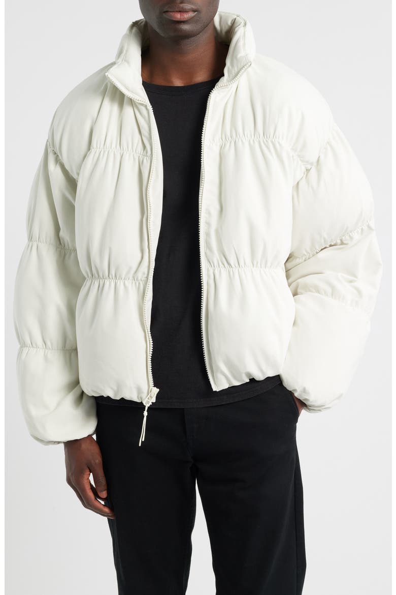 Eighty 3 Channel Puffer Jacket, Main, color, CREAM