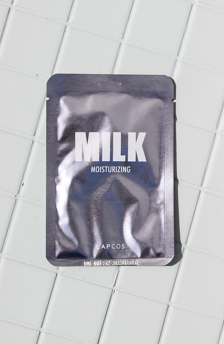 LAPCOS Milk Hydrating Sheet Mask, Alternate, color, White