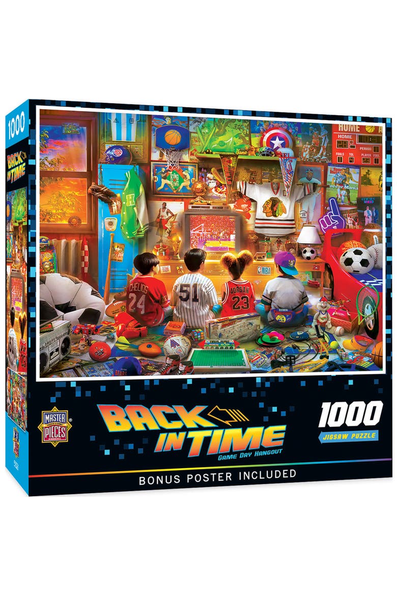Game Day Hangout 1000pc Jigsaw Puzzle, Main, color, Multicolor