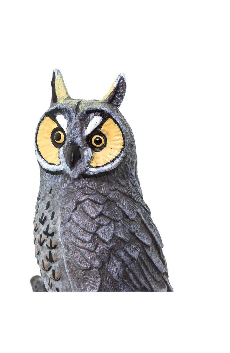 Safari Ltd. Long Eared Owl Kids Toy Figure, Alternate, color, NO COLOR