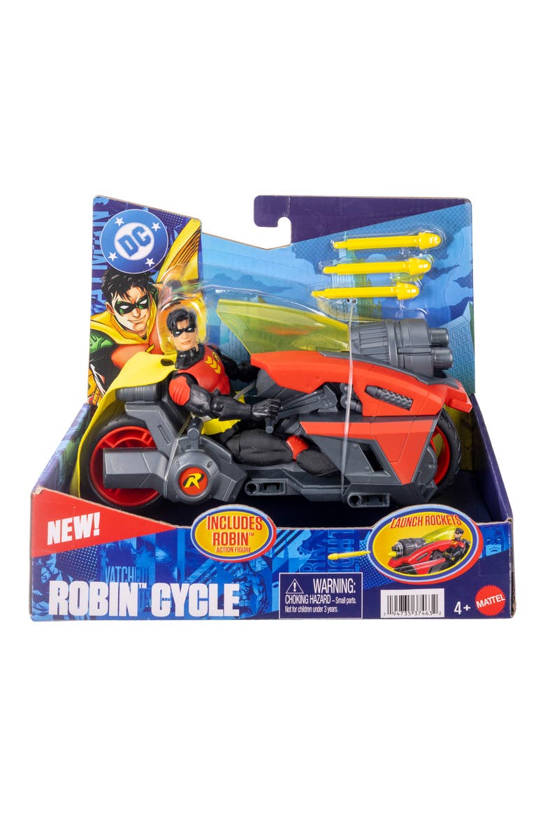 Kids' DC Core Robin Action Figure & Vehicle, Alternate, color, ROBIN
