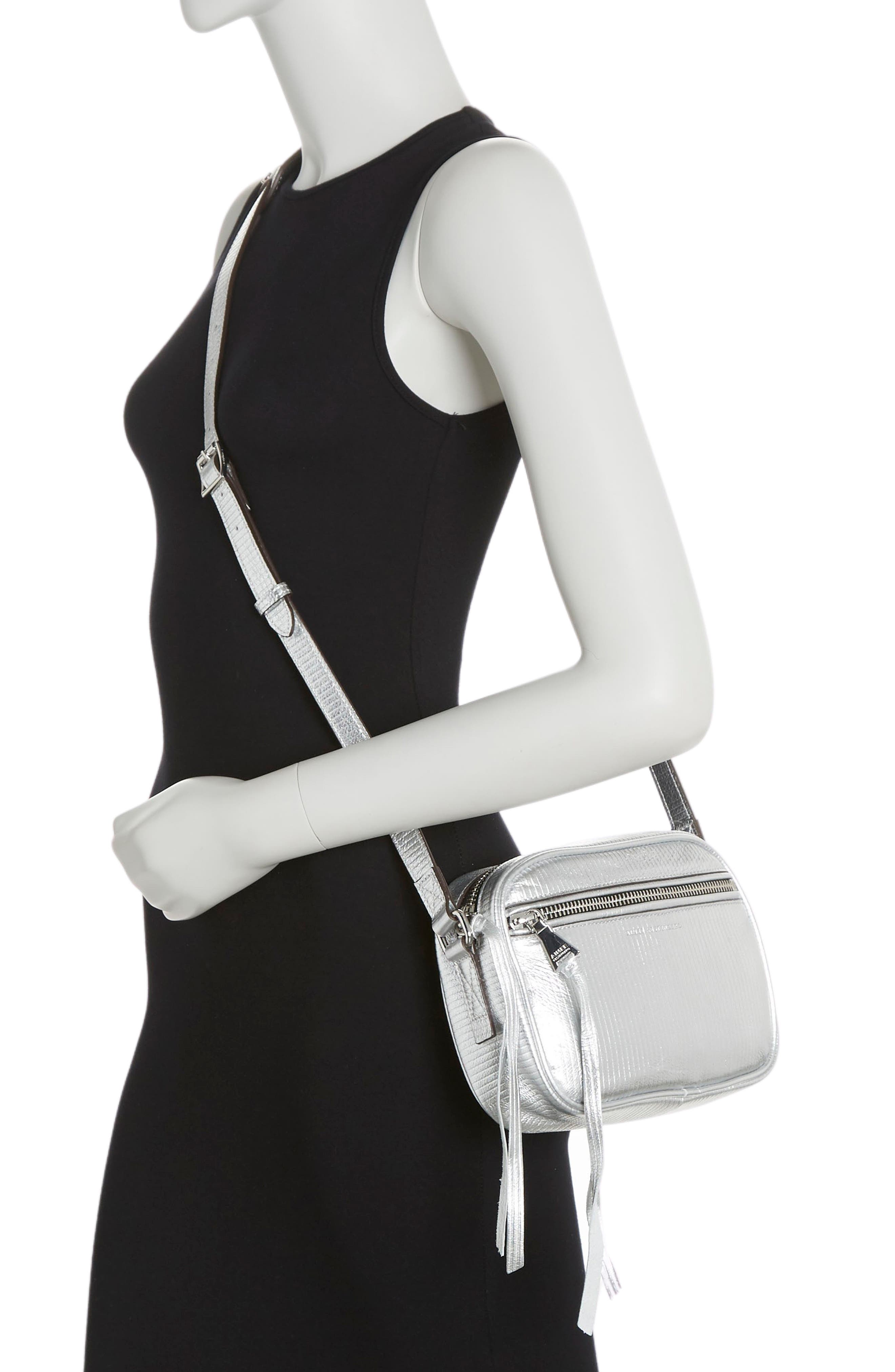 Aimee Kestenberg Berlin Metallic Crossbody Bag, Alternate, color, 