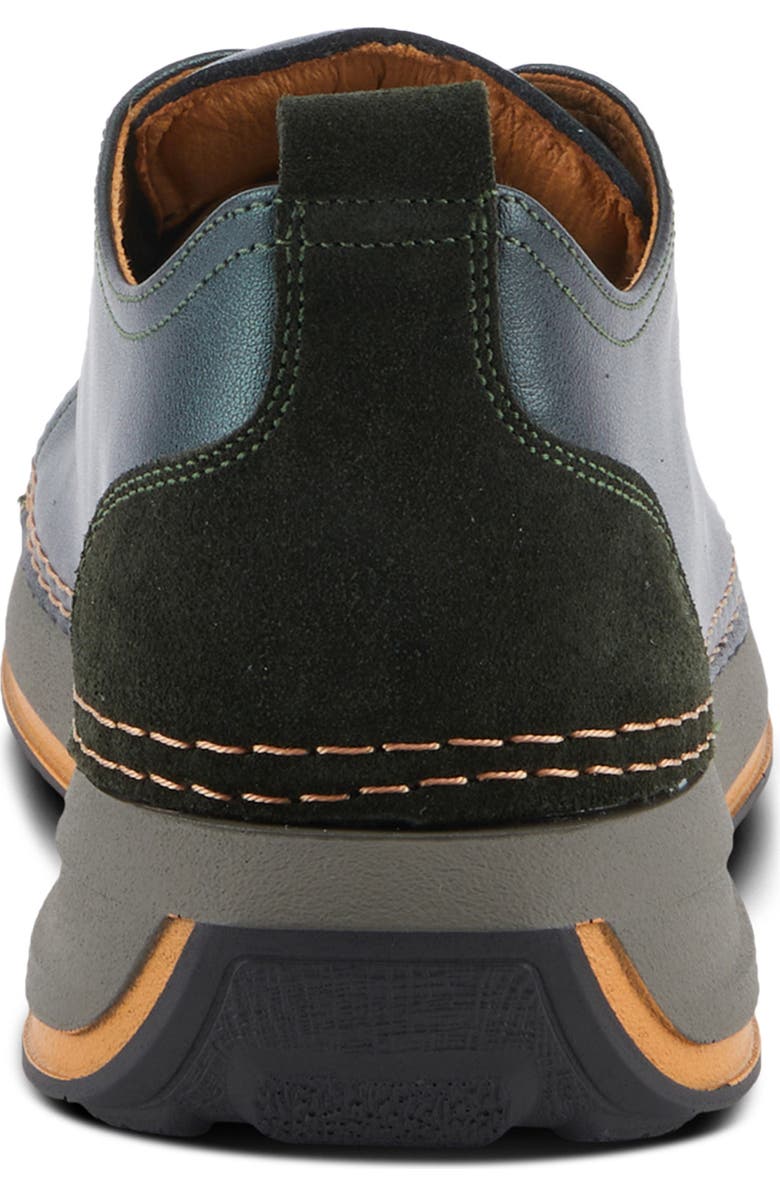 Spring Step Angolan Sneaker, Alternate, color, Dark Green Metallic