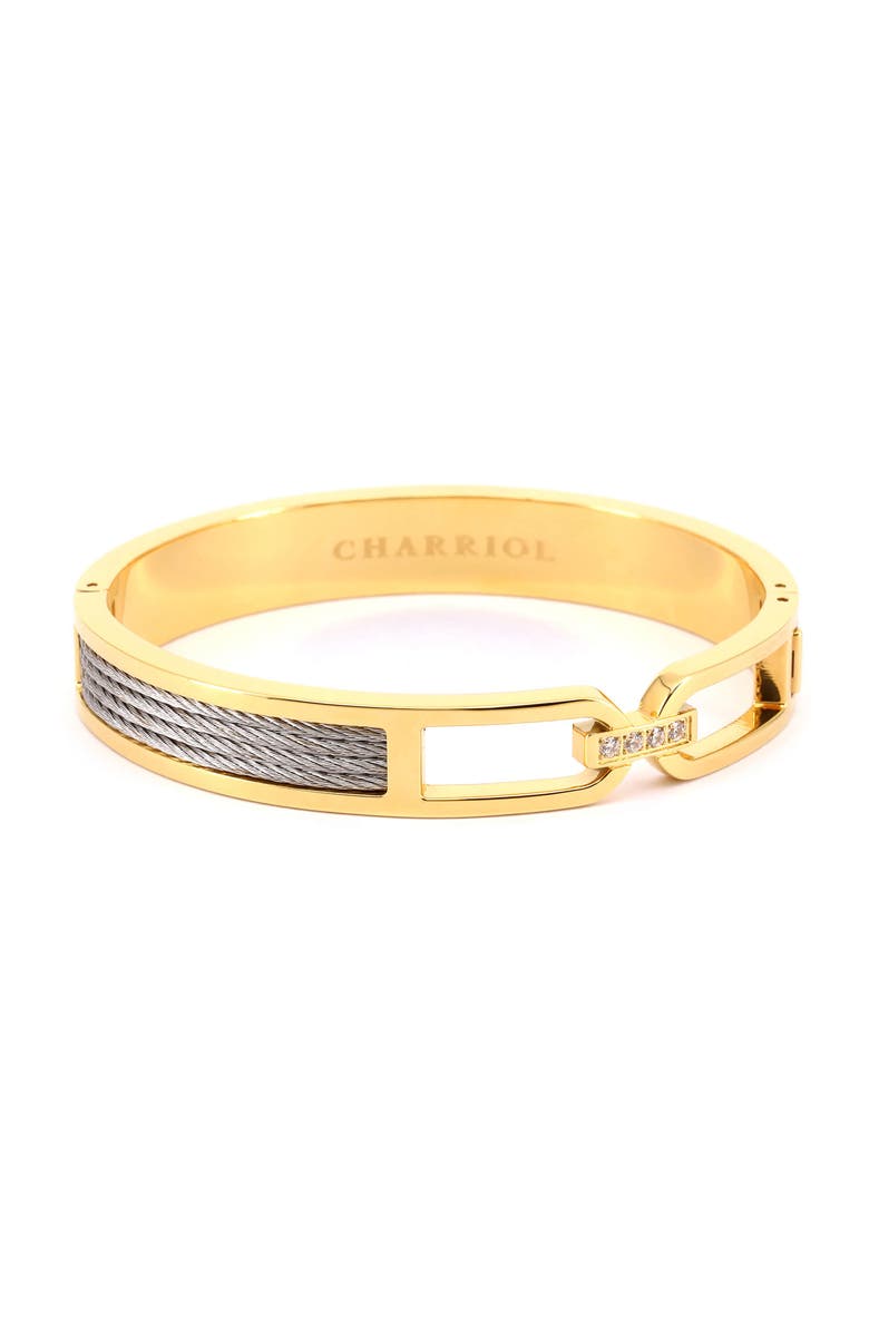 CHARRIOL Buzio Bangle, Main, color, Yellow Gold Pvd
