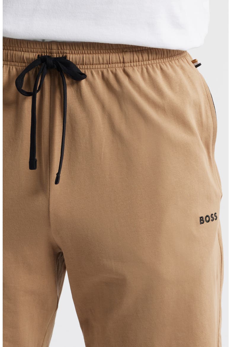 Knit Lounge Shorts, Alternate, color, MEDIUM BEIGE