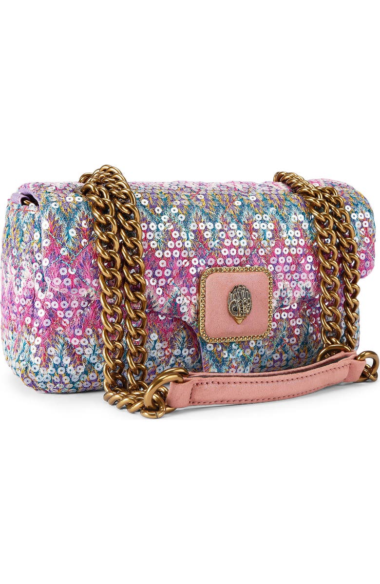 Kurt Geiger London Pimlico Convertible Crossbody Bag, Alternate, color, Pink Multi