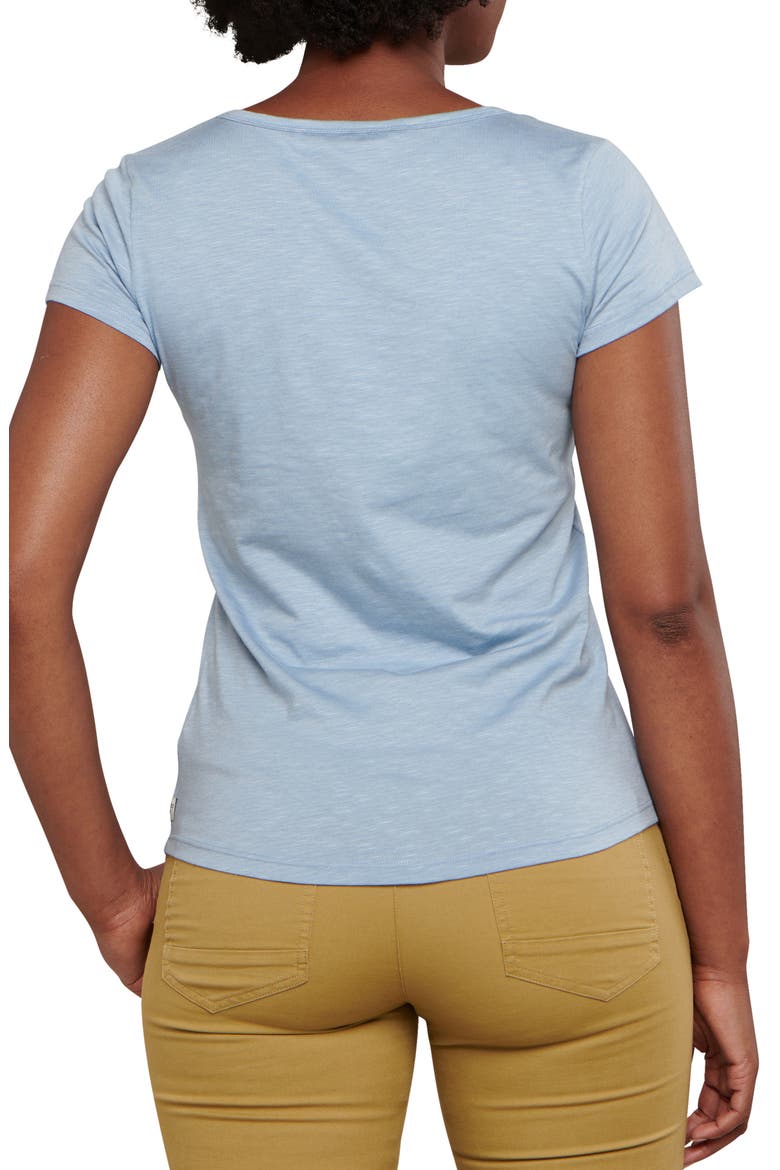 Marley II Organic Cotton Blend T-Shirt, Alternate, color, WEATHERED BLUE