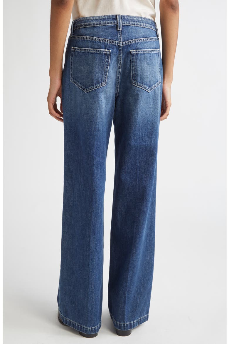 Clayton High Waist Wide Leg Jeans, Alternate, color, ORELLA