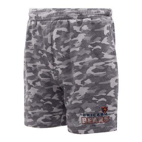 Men's Concepts Sport  Charcoal Chicago Bears Biscayne Camo Shorts