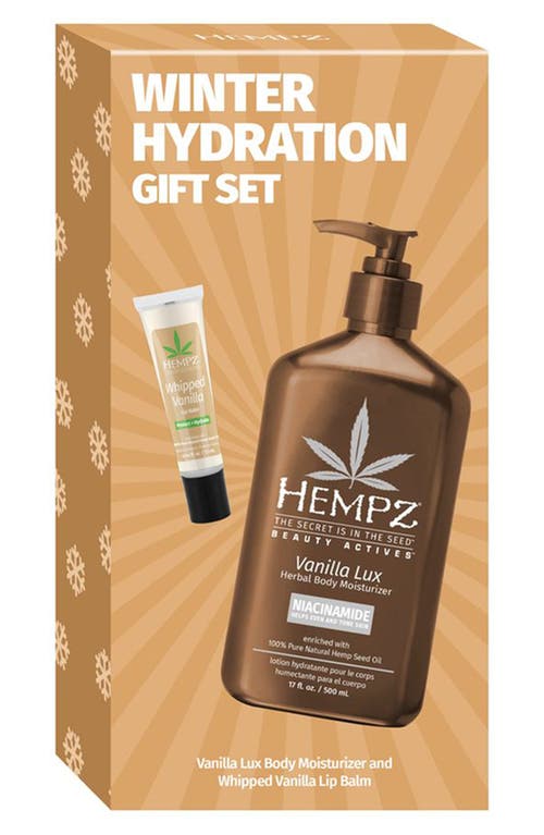 Hempz Winter Hydration Gift Set In Transparent