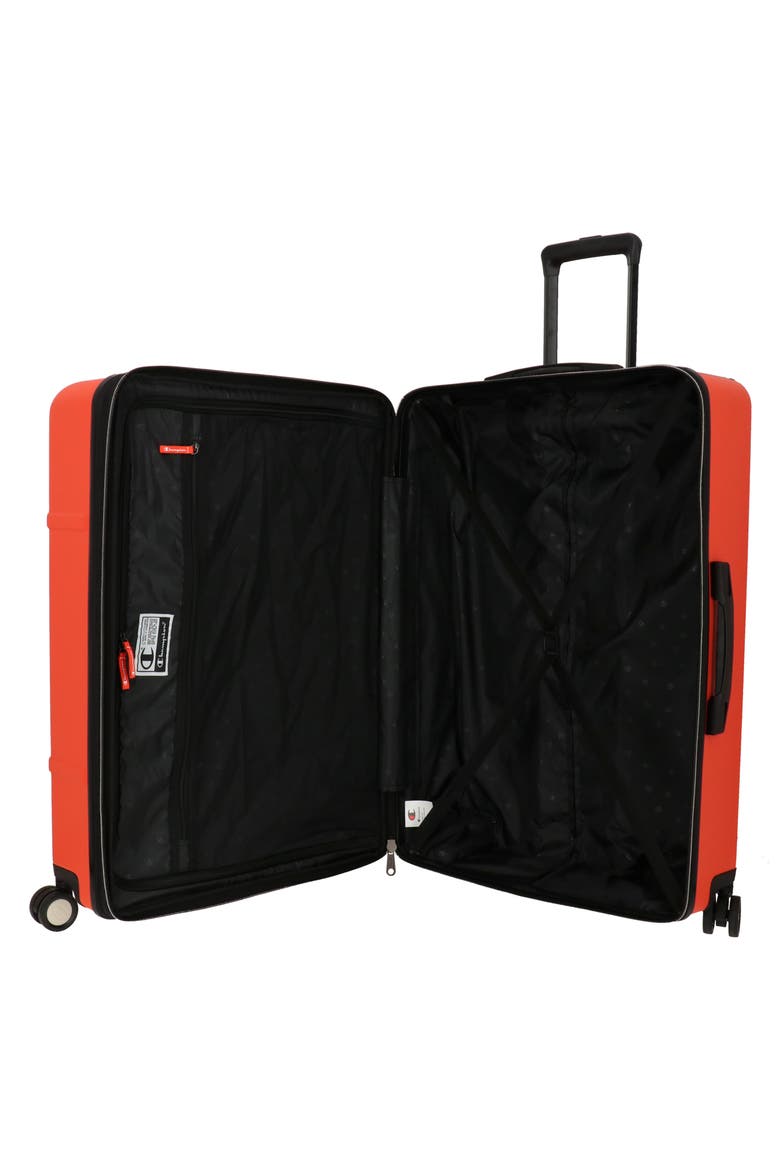Tracker 21-Inch Expandable Spinner Carry-On, Alternate, color, MANDARIN RED