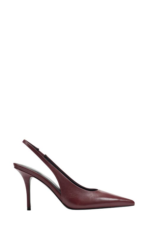Marc Fisher Ltd Leynne Slingback Pointed Toe Pump In Red
